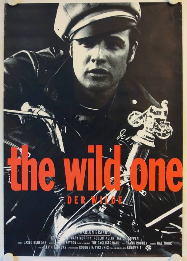 Der Wilde originales deutsches Filmplakat (R80s)