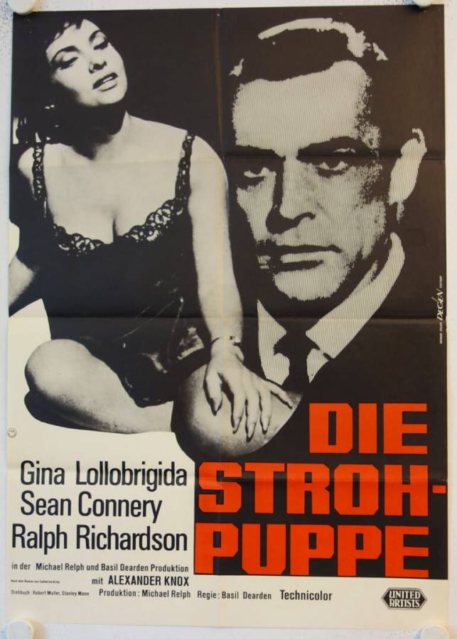 Die Strohpuppe originales deutsches Filmplakat