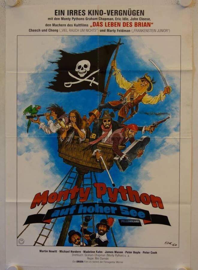 Monty Python auf hoher See originales deutsches Filmplakat