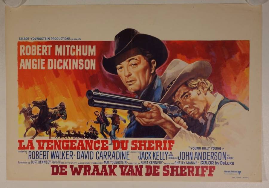 Gnadenlose Rächer originales Filmplakat aus Belgien