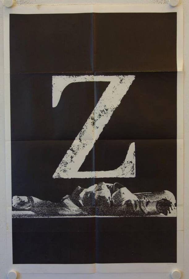 Z - Anatomie eines politischen Mordes originales US Filmplakat