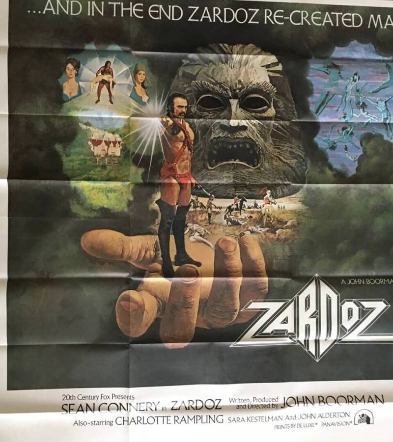 Zardoz original release US Six-Sheet movie poster