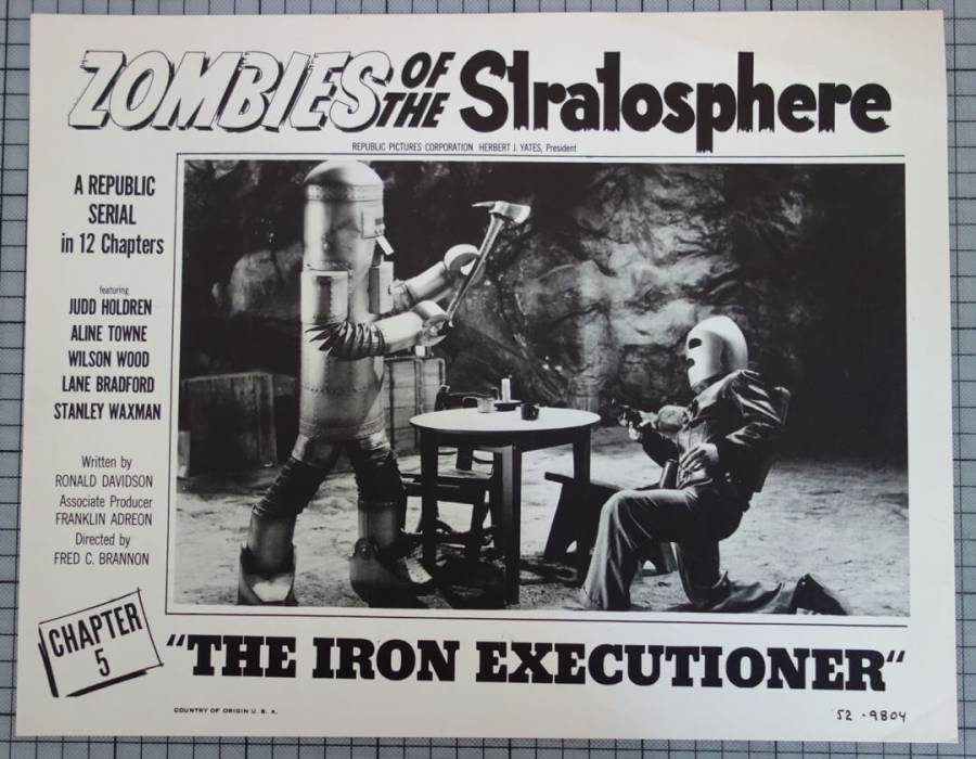 Zombies of the Stratosphere original release US Lobby Card
