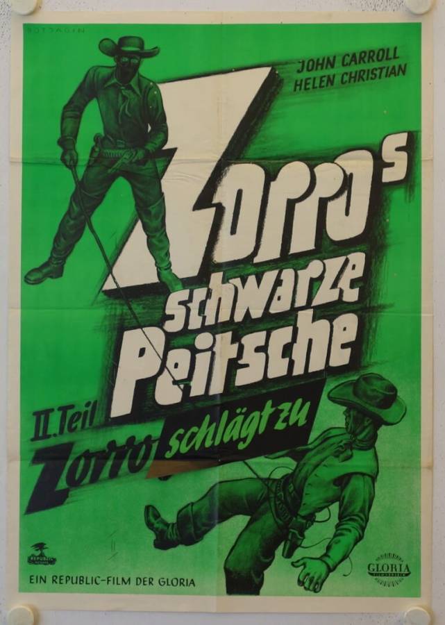 Zorro rides again
